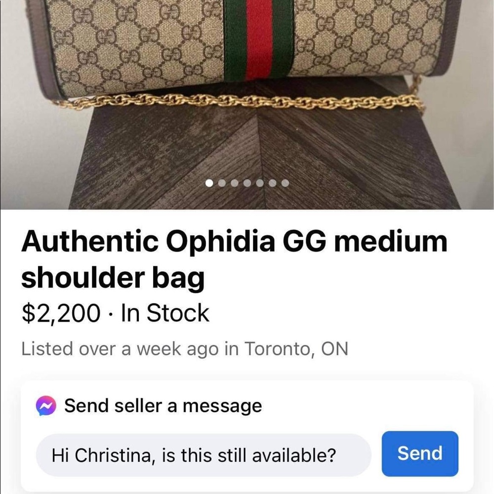 selling this two for only $2k very new 3years old.bought at yorkdal gucci store